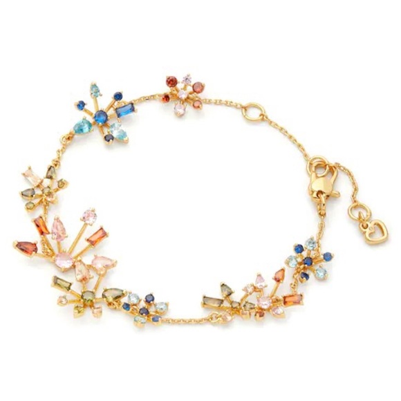 kate spade Jewelry - KATE SPADE • Firework Floral Line Bracelet